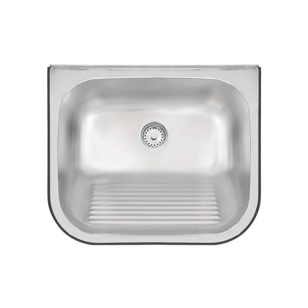 Tanque De Parede Tramontina Hera Wall 34 L Em Aço Inox Acetinado 50x40 Cm - 1