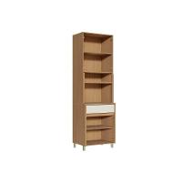 Paneleiro De Cozinha Condessa Com 4 Portas E 1 Gaveta 70cm Carvalho Cinza - 5