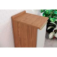 Módulos De Cozinha Requinte Balcão Com Tampo Requinte Com 1 Porta 40cm Nature Areia2 Aéreos + 1 Balcão + 1 Complemento - 5