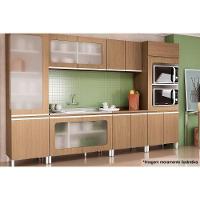 Módulo Cozinha Lótus Tampo Para Balcão E609 120cm Canela - 3