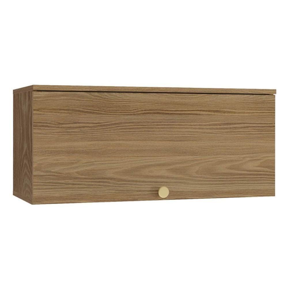 Módulo Cozinha Botanic Armário Botanic M637 Com 1 Porta Basculante 80cm Nogueira - 1