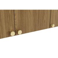 Cozinha Completa Botanic 3 Peças 1 Aéreo 1 Balcão Complemento C3p15 Nogueira Verde Oliva - 10