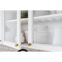 Cozinha Modulada Completa Americana 16 Peças 6aéreos+5balcões+ 1 Paneleiro +4complementos C5p33 Cinza - 10