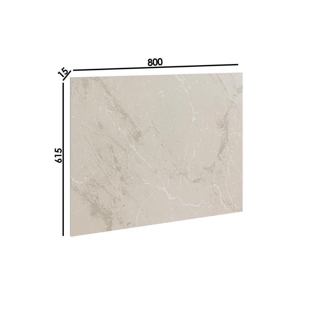 Fechamento De Cozinha Modulado Painel De Edição Para Malta 2649 61x80x1.5cm Petra - 2