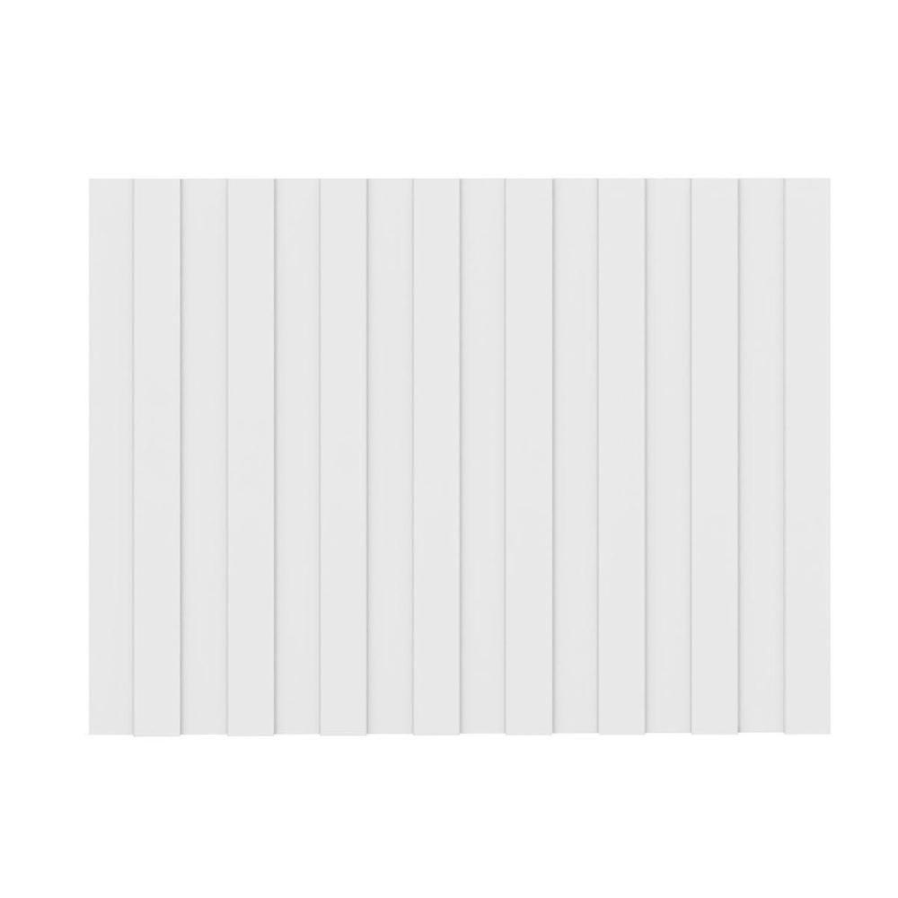 Fechamento De Cozinha Modulado Painel De Edição Para Ripado Bella 2619 59x80x3.0cm Branco - 1