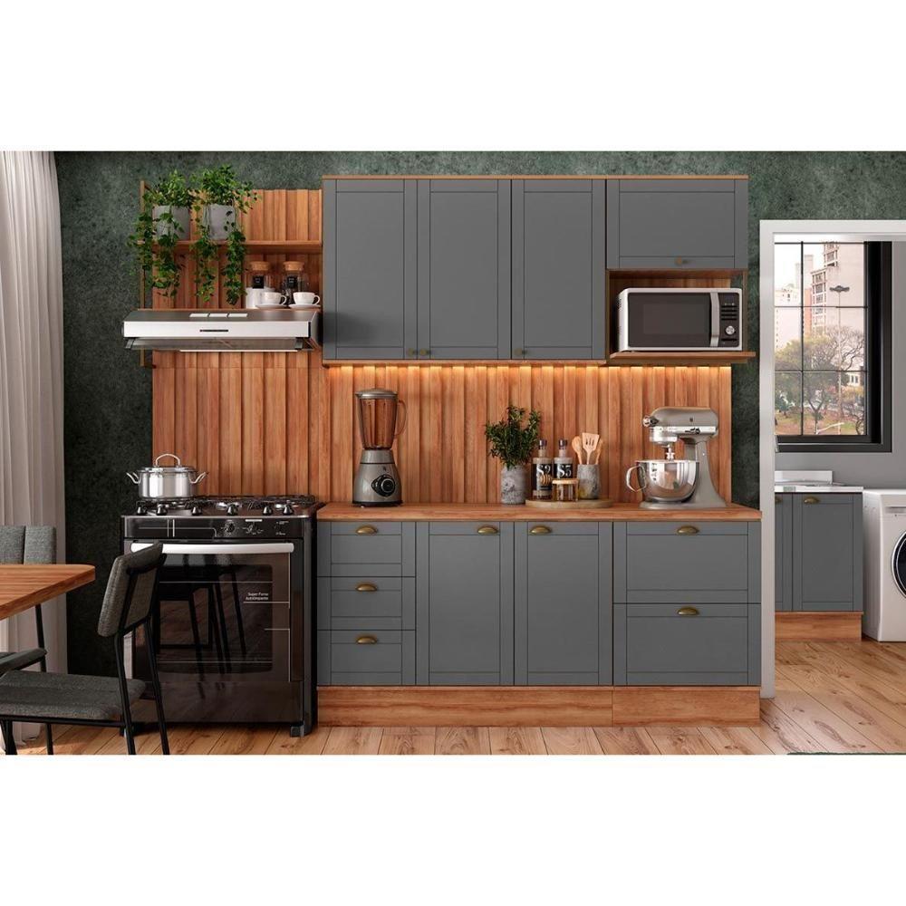 Fechamento De Cozinha Modulado Painel De Edição Para Ripado Bella 2619 59x80x3.0cm Branco - 3