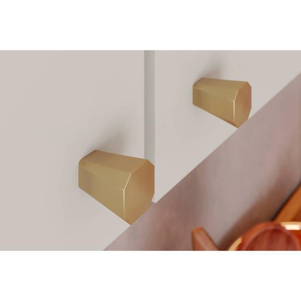 Cozinha Modulada Completa Requinte 7 Peças 2 Aéreos + 2 Balcões + 1 Paneleiro + 2 Complementos Cz107 Nature Nature Areia - 5