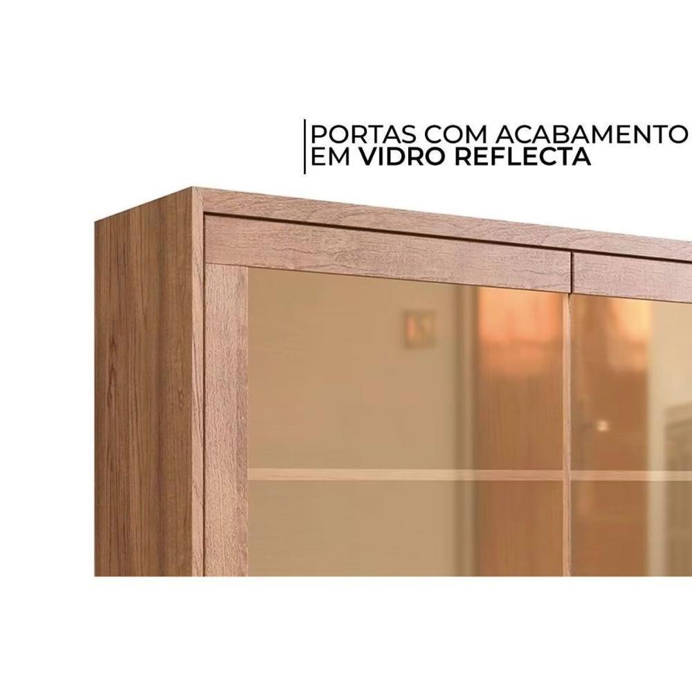 Cozinha Modulada Completa Versalis 4 Peças 2 Aéreos + 1 Balcão + 1 Torre Quente C4p189 Freijó Cinza Argila Herval - 10