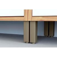 Cozinha Modulada Completa Tempranillo 3 Peças 2aéreos+ 1 Paneleiro C3p82 Amendoa Off White Ronipa - 8