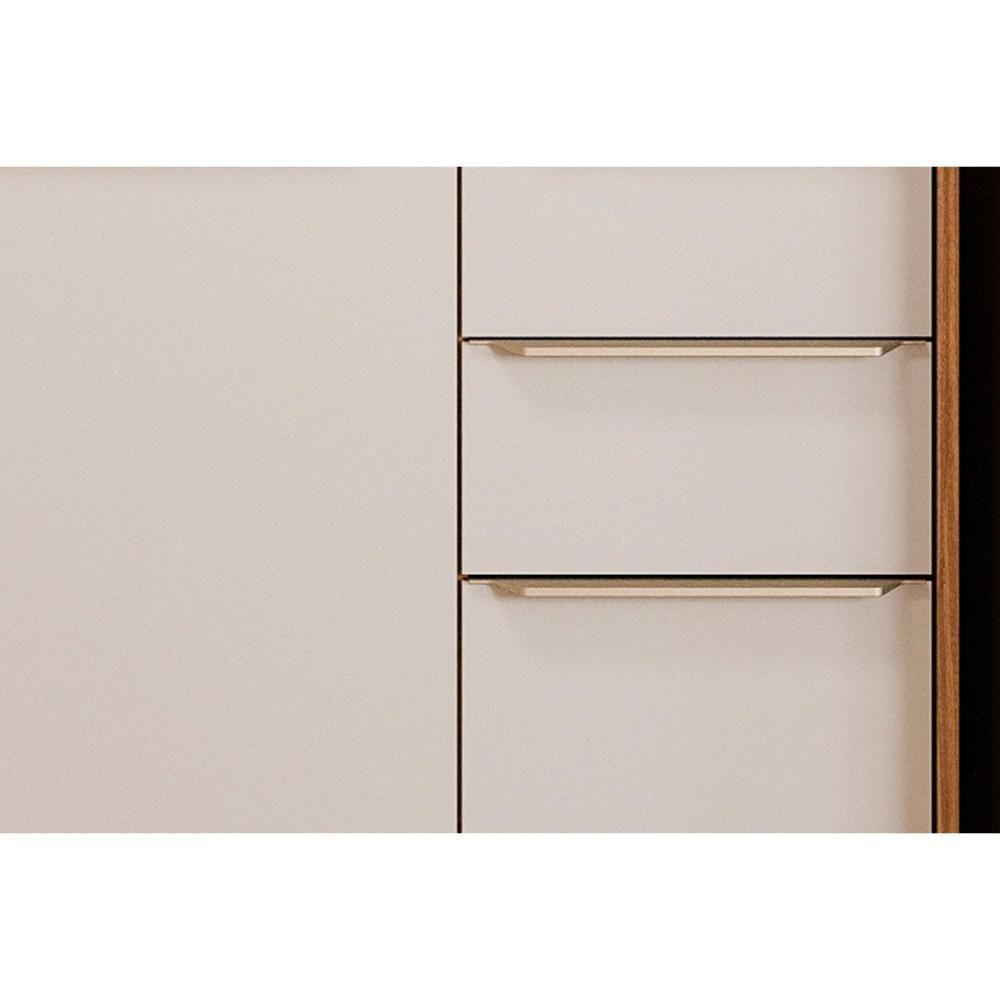 Cozinha Modulada Completa Esplêndida 4 Peças 2 Aéreos + 1 Balcão + 1 Torre Quente C4p182 Freijó Off White - 6