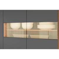 Cozinha Modulada Completa Nápoli Prime 2 Peças 1 Aéreo + 1 Balcão C2p99 Amendoa Off White Ronipa - 5