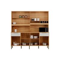 Cozinha Compacta Kit Concord Com 8 Portas E 2 Gavetas 200x206cm Amendoa Branco Ronipa - 2