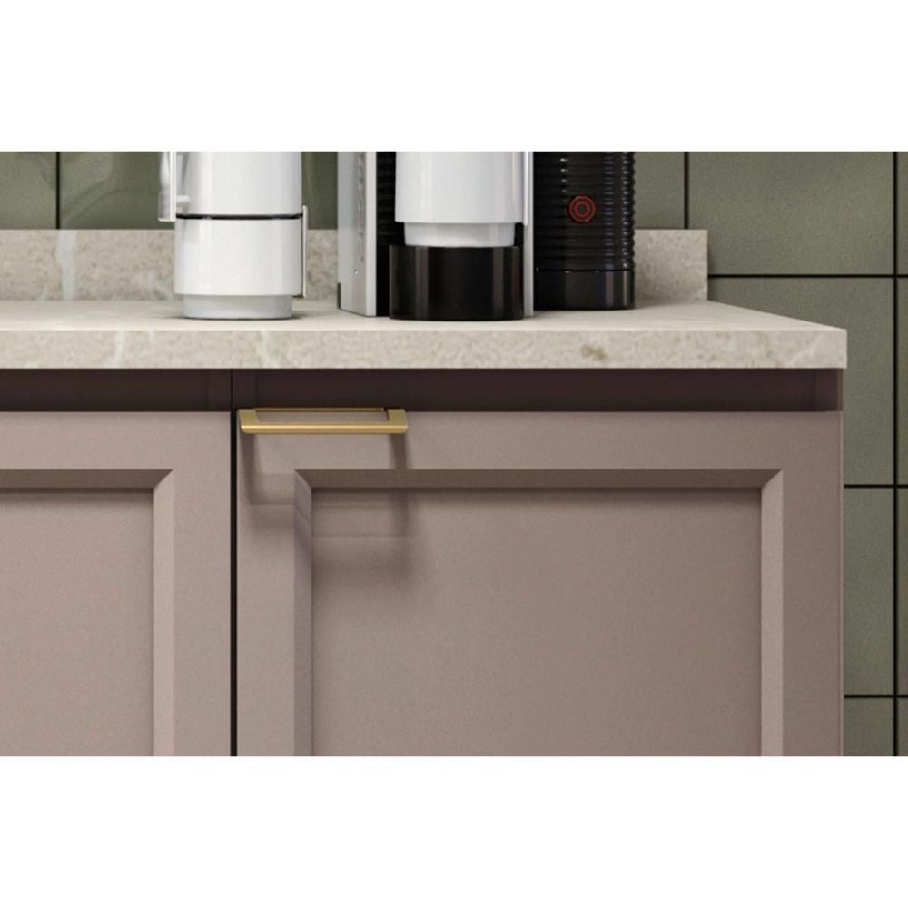 Gabinete De Cozinha Modulado Balcão Com Tampo Malta 2628 Com 1 Porta 40cm Duna - 4