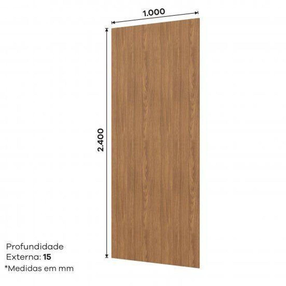Módulos De Cozinha Requinte Painel De Edição Para Fechamento Requinte 240x100x105cm Nature2 Aéreos + 1 Balcão + 1 Complemento - 3