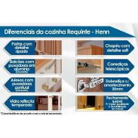 Gabinete De Cozinha Modulado Balcão Requinte Canto Reto Com 1 Porta Sem Tampo 84cm Nature Areia - 2