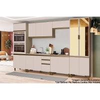 Cozinha Modulada Connect 7 Peças 2 Aéreos + 2 Balcões+ 2 Paneleiros + 1 Complemento C5p96 Duna Cristal2 Aéreos + 1 Balcão + 1 Complemento - 1