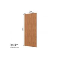 Módulos De Cozinha Requinte Multiuso De Para Acabamento Requinte 240x100x205cm Nature2 Aéreos + 1 Balcão + 1 Complemento - 3