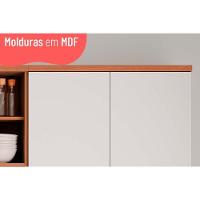 Módulo Cozinha Telasul Thela Macadâmia Armário Thela Macadâmia Com 2 Portas 80cm Freijó Branco Telasul - 5