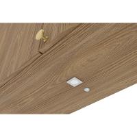 Kit Cozinha Modulada 7 Peças Botanic 2 Aéreos + 2 Balcões+ 2 Paneleiros + 1 Complemento Sem Pia M657 Nogueira Fendi - 7