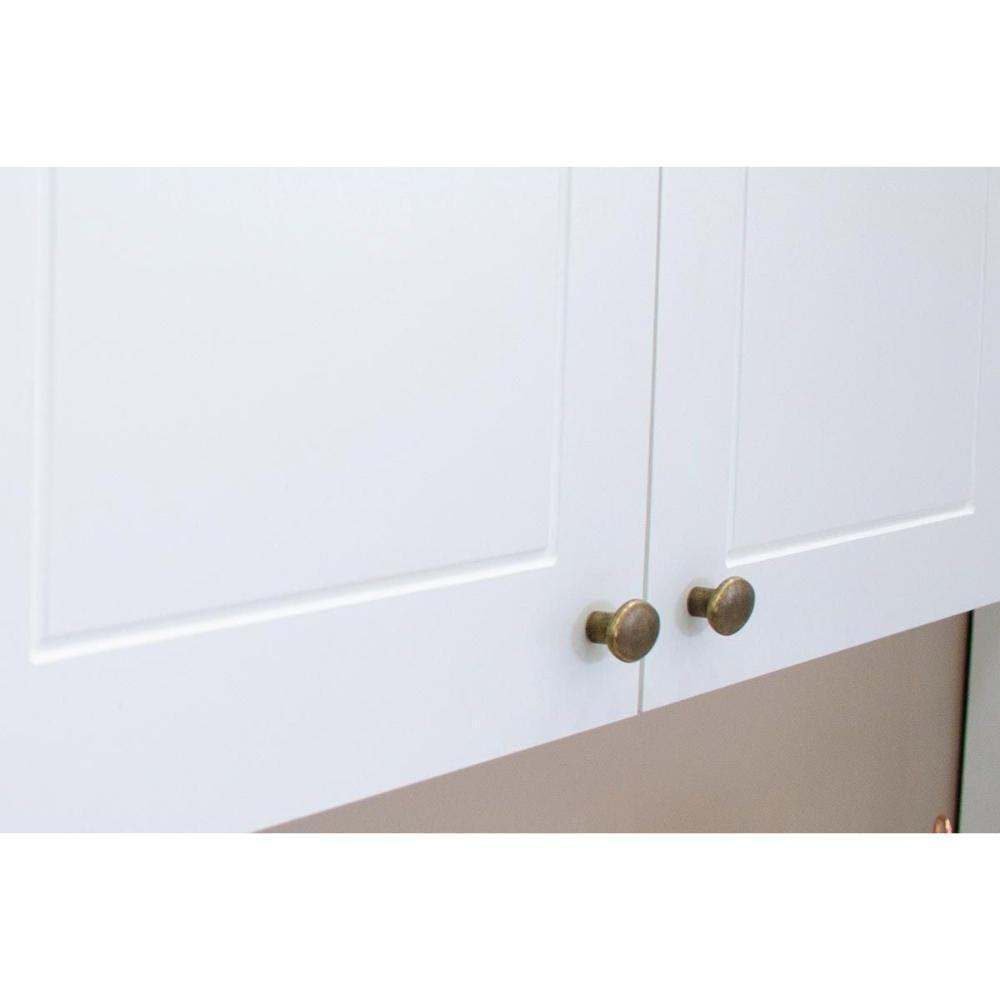 Kit Cozinha Modulada 7 Peças Americana 2 Aéreos + 2 Balcões+ 1 Paneleiro + 2 Complementos Cz145 Branco - 10