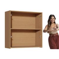 Módulo Cozinha Simone Mendes Armário Simone Mendes Com 2 Portas 80cm Carvalho Cinza - 8