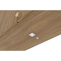 Kit Cozinha Modulada 7 Peças Botanic 2 Aéreos + 2 Balcões + 1 Paneleiro + 2 Complementos C7p36 Nogueira Verde