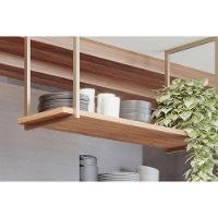 Kit Cozinha Modulada 5 Peças Divina 1 Aéreo + 1 Balcão + 1 Ilha + 2 Complementos C5p186 Freijó Titanium - 8