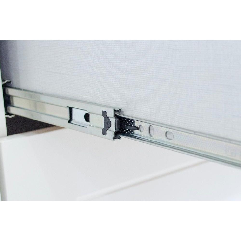 Kit Cozinha Modulada 7 Peças Americana 4 Aéreos + 2 Balcões + 1 Complemento Sem Pia Cz142 Branco - 9