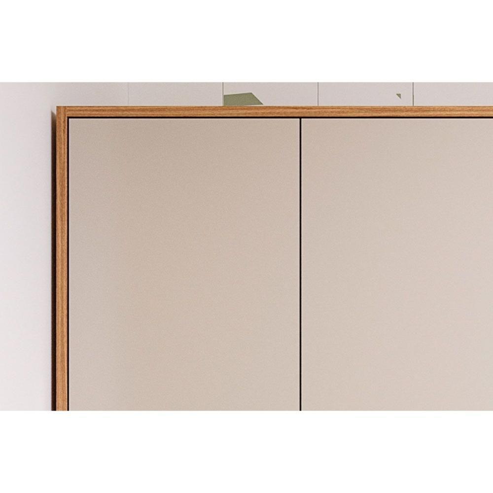 Kit Cozinha Modulada 4 Peças Esplêndida 2 Aéreos + 1 Balcão + 1 Torre Quente C4p182 Freijó Off White - 8