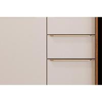 Kit Cozinha Modulada 4 Peças Esplêndida 2 Aéreos + 1 Balcão + 1 Torre Quente C4p182 Freijó Off White - 6