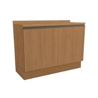 Kit Cozinha Modulada 2 Peças Maxxi 1balcão + 1 Complemento C2p38 Canela - 1