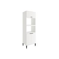 Torre Quente De Cozinha Paneleiro Alpha 2511 Com 2 Fornos 3 Portas 70cm Branco - 1