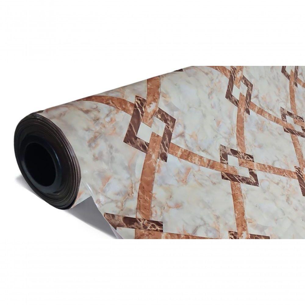 Piso Em Manta Vinílico Laminado Modelos 2,00x3,00 Marble Marmore - 1