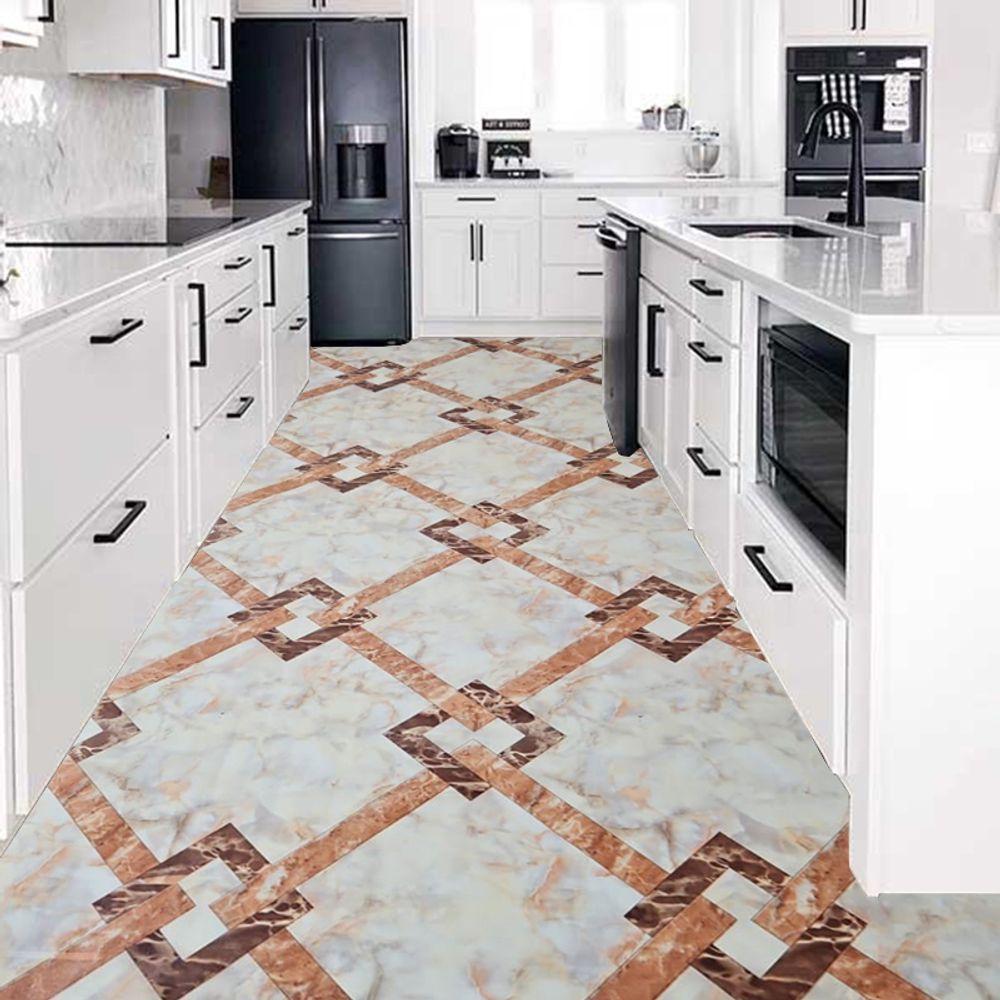 Piso Em Manta Vinílico Laminado Modelos 2,00x3,00 Marble Marmore - 3