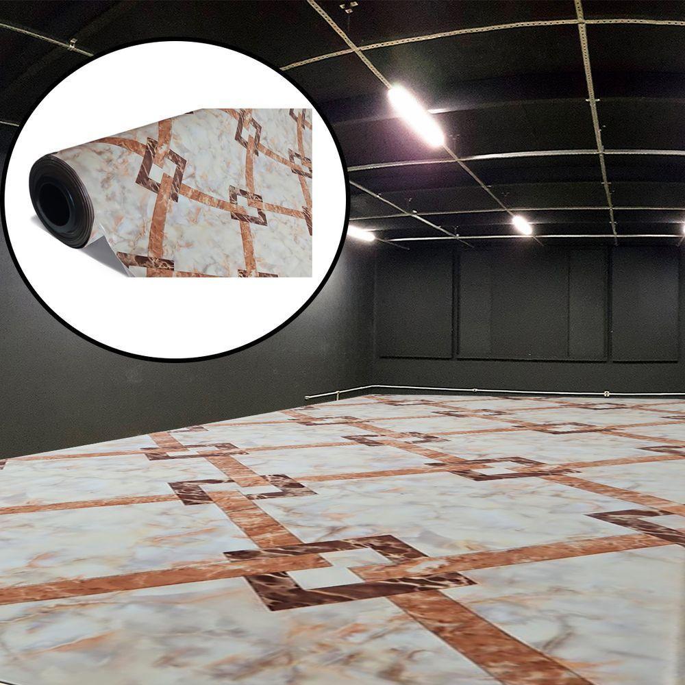 Piso Em Manta Vinílico Laminado Modelos 2,00x3,00 Marble Marmore - 4