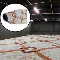 Piso Em Manta Vinílico Laminado Modelos 2,00x3,00 Marble Marmore - 4