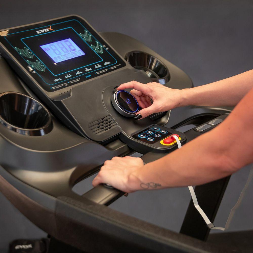 Esteira Elétrica Evox Fitness Inclinação Eletronica 110V - 9