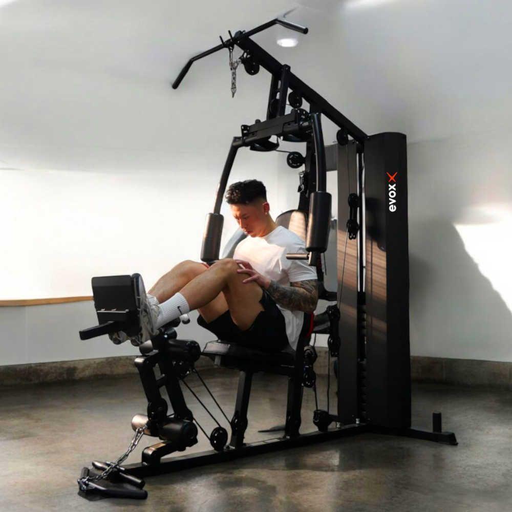 Estação De Musculação Com Leg Press Multifunção X6001 Evox - 4