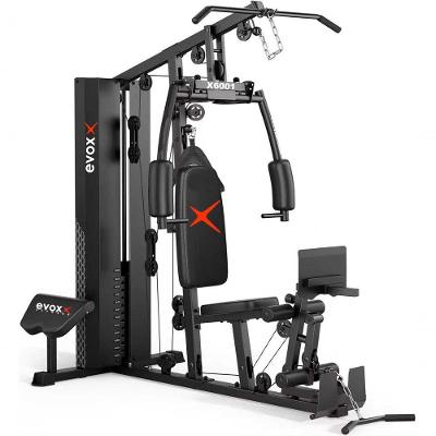 Estação De Musculação Com Leg Press Multifunção X6001 Evox