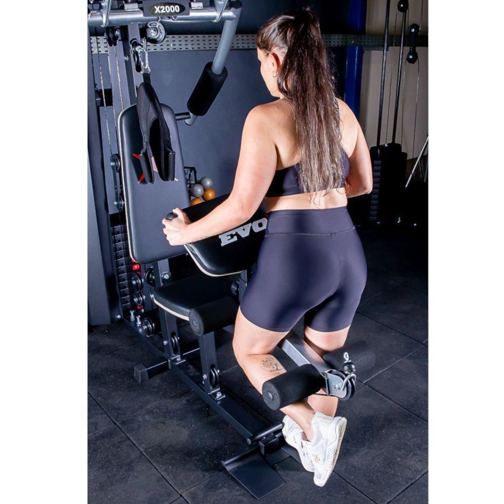 Estação De Musculação Evox Fitness X2000 Exercício Completo - 9