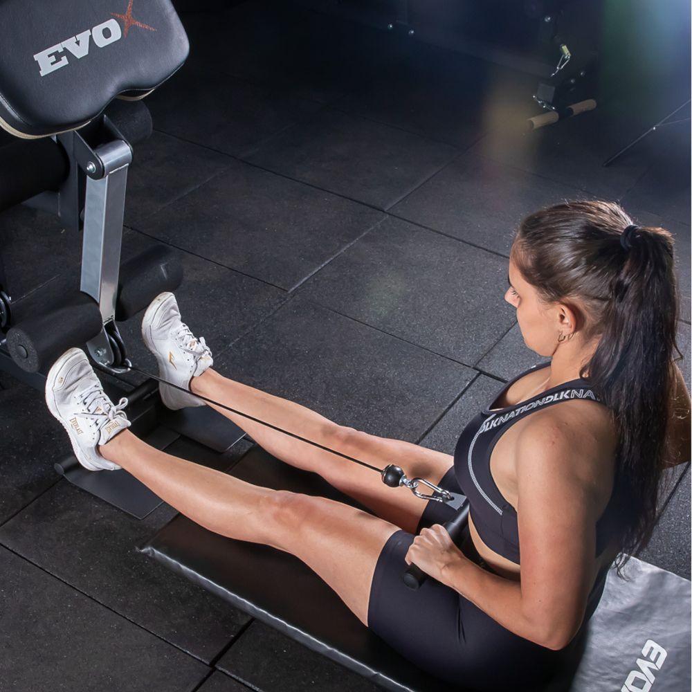 Estação De Musculação Evox Fitness X2000 Exercício Completo - 10