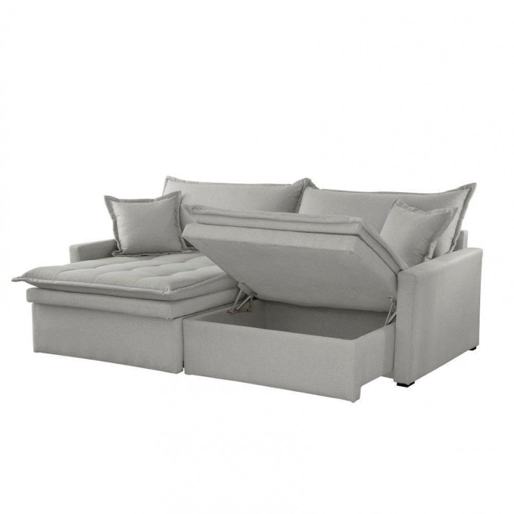 Sofá Elegance Veludo 2 Módulos 100 Cm B25 Cm Meu Sofá Online B026 Veludo Prata - 3