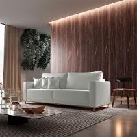 Sofá Djon 02 Módulos De 80cm B20cm Meu Sofá Online B026 Veludo Prata - 1