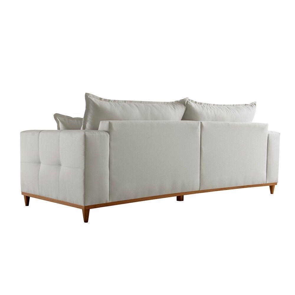 Sofá Matrix 02 Módulos De 80cm B25cm Meu Sofá Online B026 Veludo Prata - 4