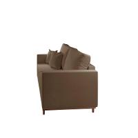 Sofá Djon 02 Módulos De 90cm B20cm Meu Sofá Online B016 Veludo Marrom - 7