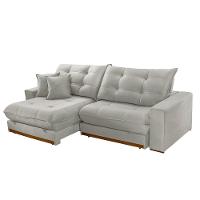 Sofá Duque Dois Módulos De 80cm B25cm Meu Sofá Online B026 Veludo Prata - 2