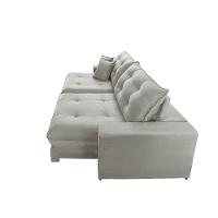 Sofá Duque Dois Módulos De 80cm B25cm Meu Sofá Online B026 Veludo Prata - 3