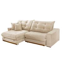 Sofá Duque Dois Módulos De 80cm B25cm Meu Sofá Online A294 Linho Creme - 8