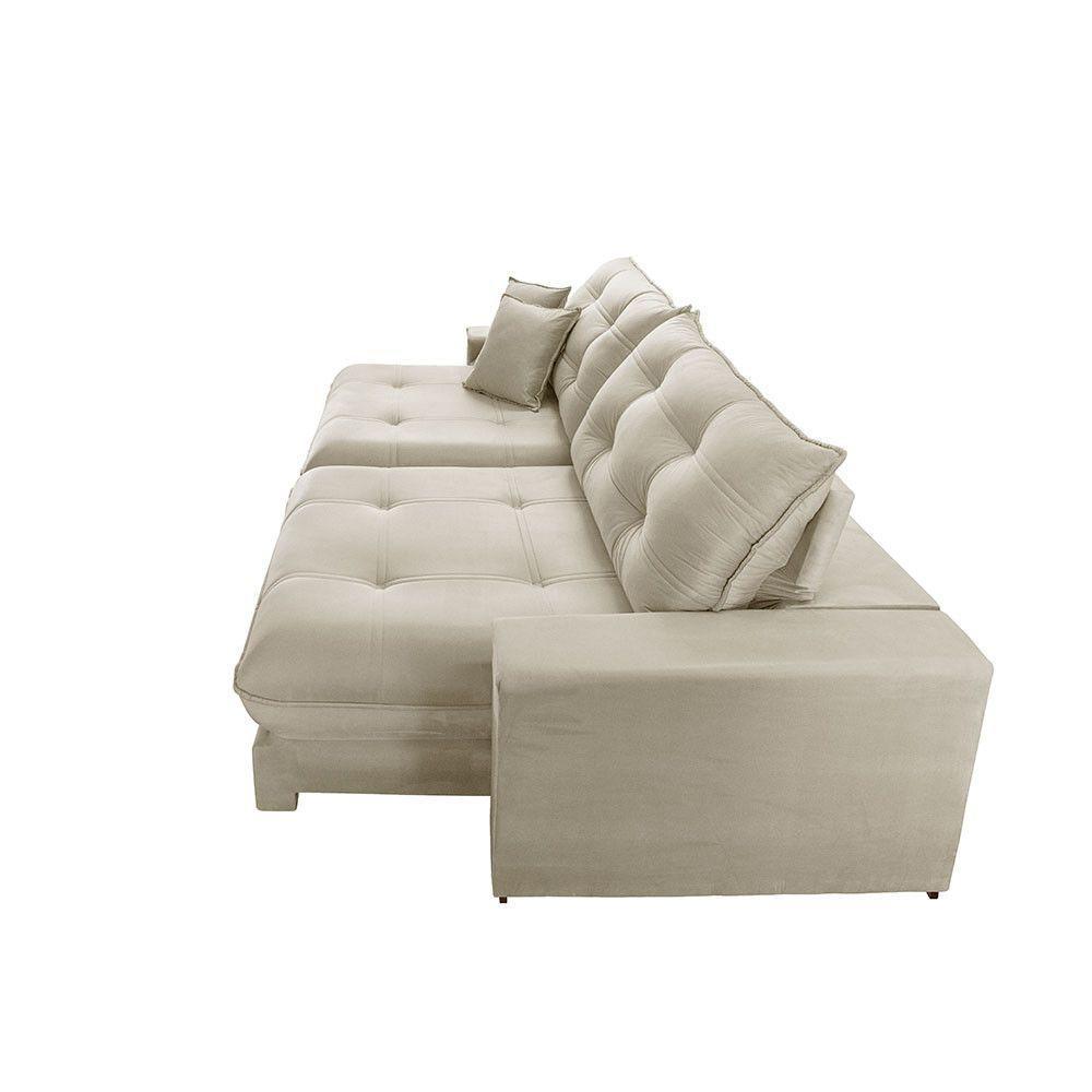 Sofá Duque Dois Módulos De 90cm B25cm Meu Sofá Online A302 Linho Branco - 6