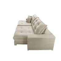 Sofá Duque Dois Módulos De 90cm B25cm Meu Sofá Online A302 Linho Branco - 6